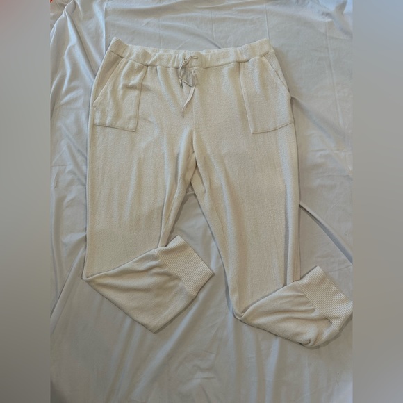 Adyson Parker Cream Pajama Joggers 3XL NWOT - Picture 2 of 5
